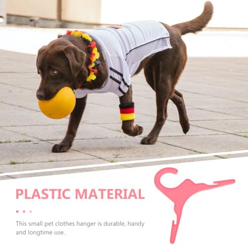 Mini cintres pour vêtements pour chien rose pour dressing impeccable