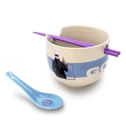 Culturefly Jujutsu Kaisen - Juego de cuencos para ramen con tazón...