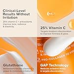 Paula’s Choice 25% Vitamin C Serum with Glutathione & Antioxidants, Improves Discoloration, Uneven Tone & Firms, Fragrance-Free & Paraben-Free, 1 Fl Oz - Image 2