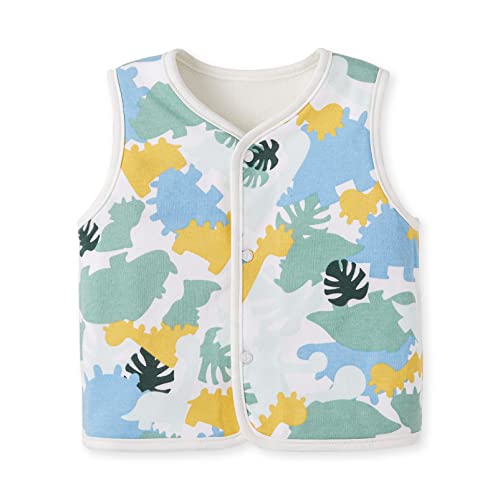 Image of pureborn Baby Toddler Vest Boys Girls Waistcoat Sleeveless Jacket 3M-4T