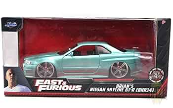 jadatoys ジェダトイズ ハコスカ スカイライン R34 ミニカー Amazon | ジャダトイズ(jada toys) JadaToys 1:24scale FAST