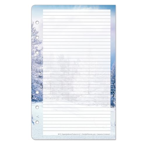 FranklinCovey - Seasons Lined Pages - Expansion Pages for Planners (Compact) - Thumbnail 4