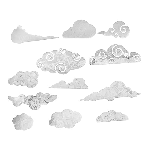 Amosfun 16 Hojas Pegatinas Anticolisión para Ventanas Forma de Decoración Creativa de Ventanas Calcomanías Estáticas Removibles para Hogar Protección para Aves Material Pet