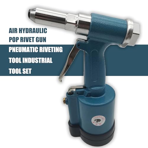 Air Hydraulic Pneumatic Pop Riveter Nut Nail Insert Hand Tool Set Industrial Rivet Nut Automatic Riveter Tool for Decoration Automobile Manufacturing Electrical Appliances - Image 6