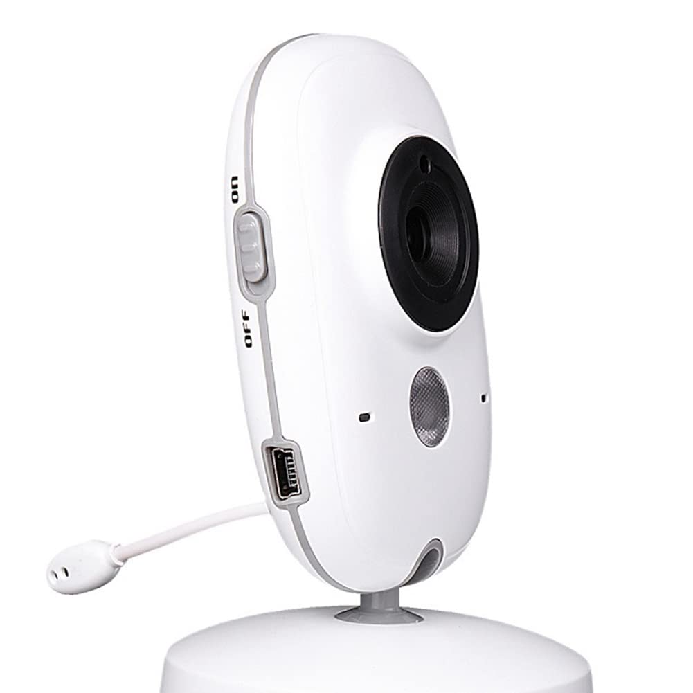 GOSIA Videomonitor ohne LCD, Farbe, 3,2 Zoll, Nachtsicht, 5 m, Monitor für Kindermädchen, Video, ohne für Bebek Lullabies Überwachung VB603 EU-Stecker