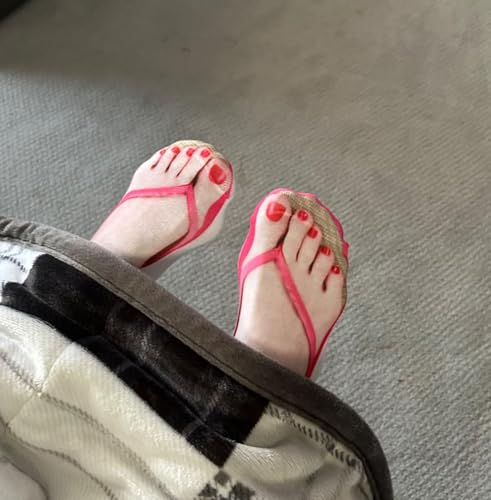 4/6 Pairs Flip Flop Socks Women Funny Slipper Socks Manicure Print Men Novelty Crazy Socks Halloween Christmas Gifts 6-94