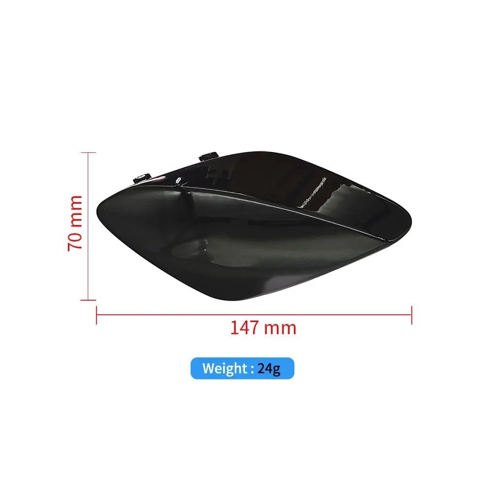 per Mercedes W176 Classe A 2013-2018 A180 A200 A250 A260 Tappo di Copertura del Gancio di Traino del Paraurti Anteriore Dell'auto 1768850122 Copertura per Gancio Traino(Bianco)