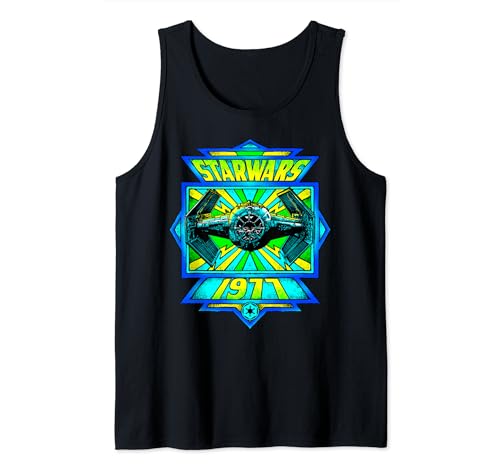 Débardeur Star Wars TIE Fighter 1977 rétro pour homme adepte du style geek