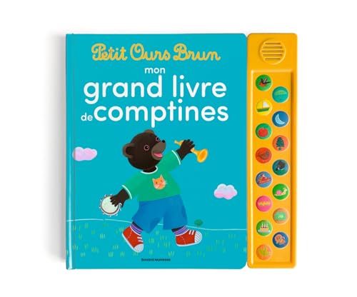 Petit Ours Brun - Mon grand livre de comptines - Dès 1 an