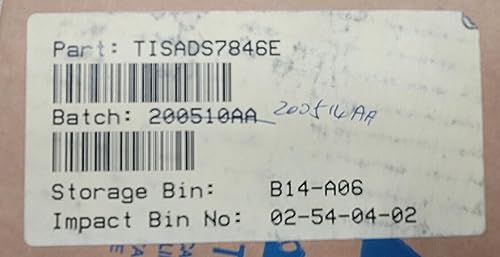 (1 PC) ADS7846E TEXAS INSTRUENTS IC SCREEN CNTRL 12BIT 16SSOP