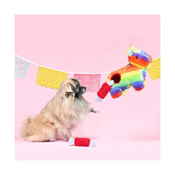 ZippyPaws Zippy Burrow Interactive Dog Toys – Hide and Seek Dog Toys and Puppy Toys, Colorful Squeaky Dog Toys, and Plush Dog Puzzles, Piñata ZippyPaws Zippy Burrow Interactive Dog Toys – Hide and Seek Dog Toys and Puppy Toys, Colorful Squeaky Dog Toys, and Plush Dog Puzzles, Piñata