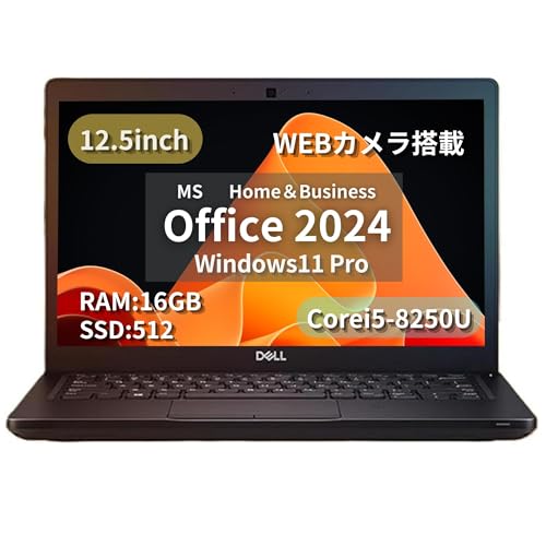 �y�����ςݕi�z�y12.5�^�z�f�� �m�[�gPC 5290 / Core i5-8250U / WEB�J����/wajun��WIFI/Bluetooth / Win11 Pro/MS Office H&B 2019 / 16GB/ 512GB SSD