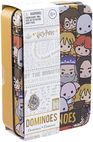 Paladone Harry Potter Chibi Dominoes in Collector Tin, Multicolor, PP9100HP
