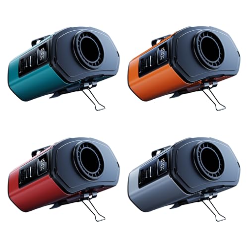 Ventilador de clip de cintura recargable portátil con batería 12000 mAh 5