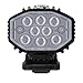 LEZYNE Micro Drive Bicycle USB Rechargeable IPX7 Waterproof White LED Front Light w/Multiple Solid & Flash Modes | Integrated Silicone Rubber Strap Mount, Black Satin