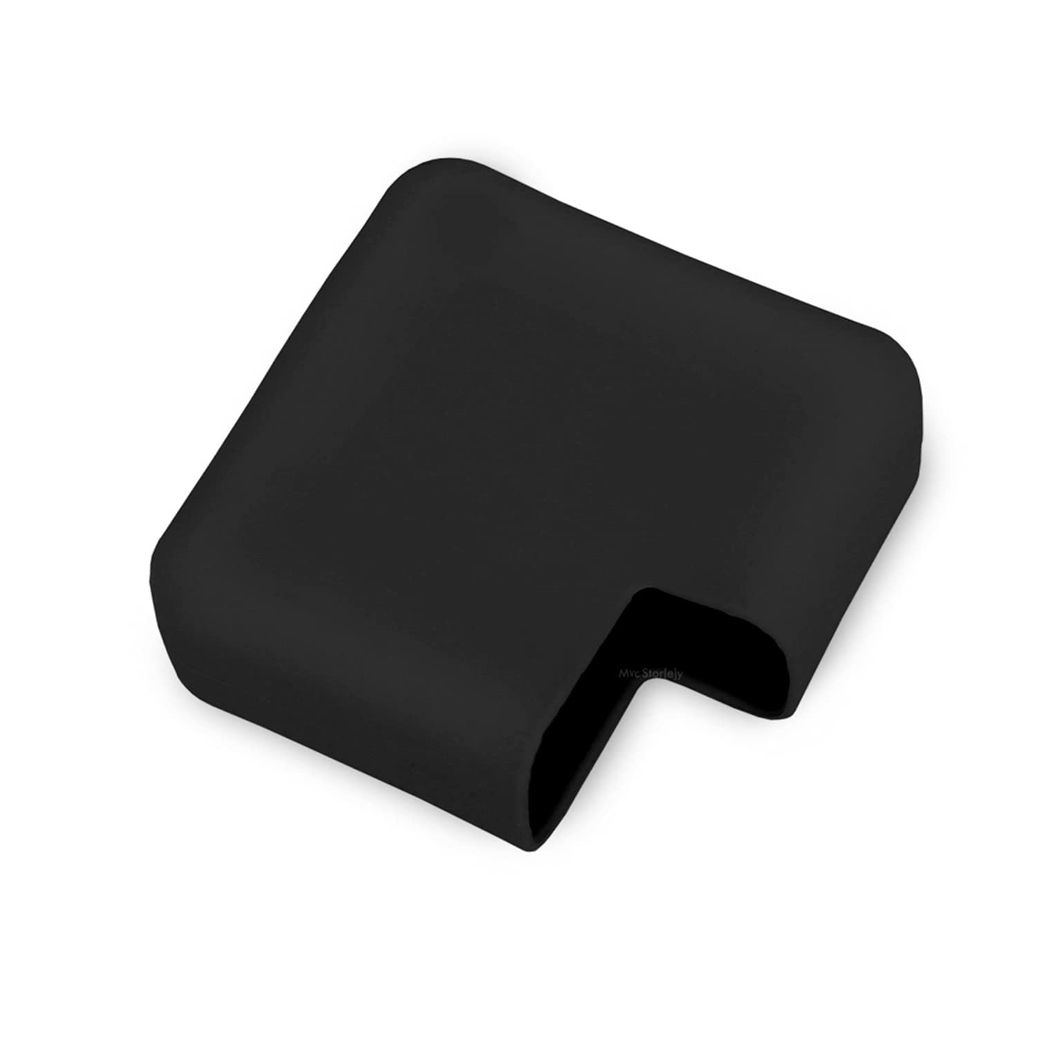 McStorey MacBook Şarj Aleti Kılıfı Silikon | 85W A1343/A1424 MagSafe 1-2, 87W A1719, 96W A2166 USB-C Uyumlu | MacBook Pro Adaptör Koruyucu Siyah