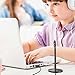 FIFINE Mini Gooseneck USB Microphone for Dictation and Recording,Desktop Microphone for Computer Laptop PC.Plug and Play Great for Skype,YouTube,Gaming, Streaming,Voiceover,Discord and Tutorials-K050