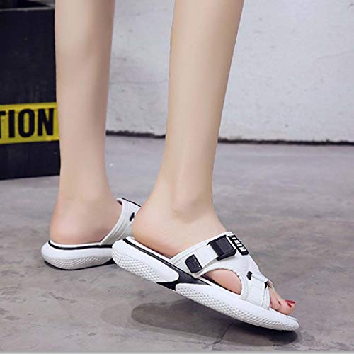 Pantoufles confortables contre la fatigue du pied - Sandales compensées légères - 4