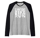 Photo Gallery swim bike run - triathlon race athlete - runner swimming maglia con maniche raglan Photo Gallery swim bike run - triathlon race athlete - runner swimming maglia con maniche raglan