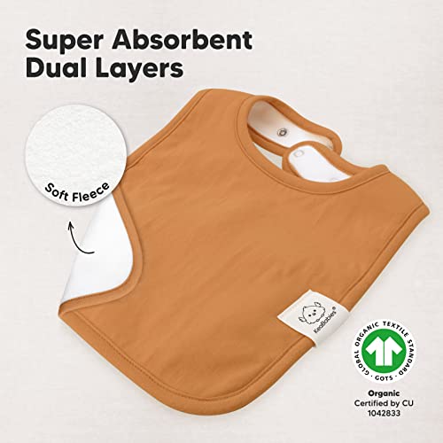 Keababies 8-Pack Organic Baby Bibs For Girls & Boys And 8-Pack Organic Baby Bibs For Boy, Girl - Teething Baby Bibs For Boy, Girl - Drool Bibs For Baby Boy, Bibs For Baby Girl - Newborn Bibs #TOP7
