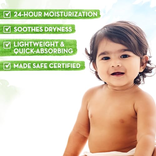 Image of Mamaearth Baby Rich Moisturizing Cream With Almond Oil & Shea Butter For Dry Skin | For Face & Body | 24-Hour Moisturization | Nourishes & Softens Skin | 200 g