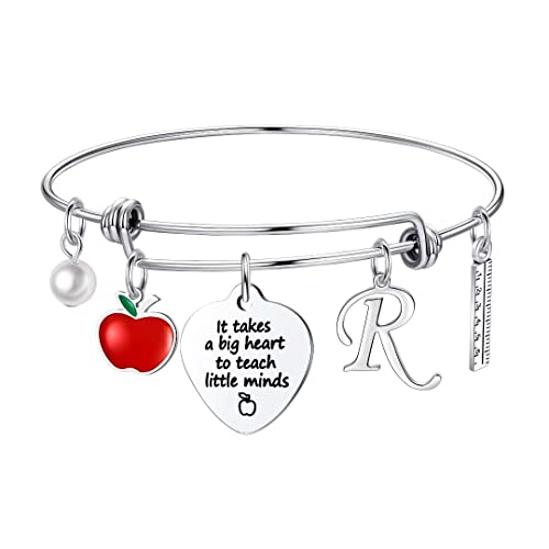 Ursteel Teacher Gifts for Women, End of Year Teacher Gifts for Teachers On Teachers Day Teacher Bracelet Best Teacher Gifts Teacher Appreciation Gifts for Women Teacher Valentine Gift
