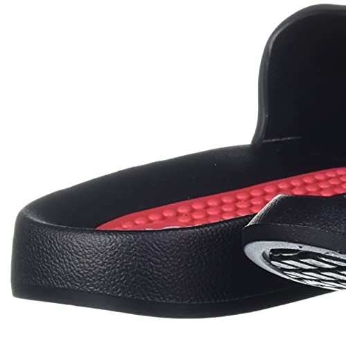 Image of mens Cl-f-m-202 grey /Red /Black Slipper