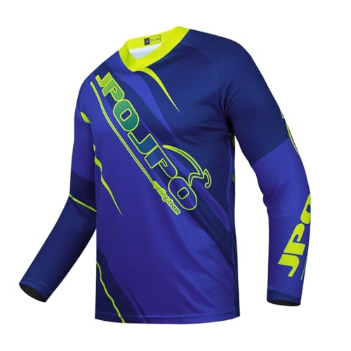 Herren Motocross Jersey Langarm Motocross Shirt Male Mountain Dirt Bike Jersey Downhill Racing Reitbekleidung Tops
