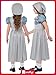 Smiffy'S 27532S Disfraz De Colegiala Victoriana Con Vestido Y Sombrero, Gris, S...