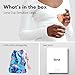 Lena Sensitive Menstrual Cup Large – Reusable Period Cup for Heavy Flow – Soft, BPA-Free, Medical-Grade Silicone, Comfortable, Leak-Free Protection (Up to 12 Hours), Clear