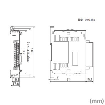 Amazon.co.jp: 三菱電機(MITSUBISHI) FX5-4AD-ADP FX5拡張アダプタ