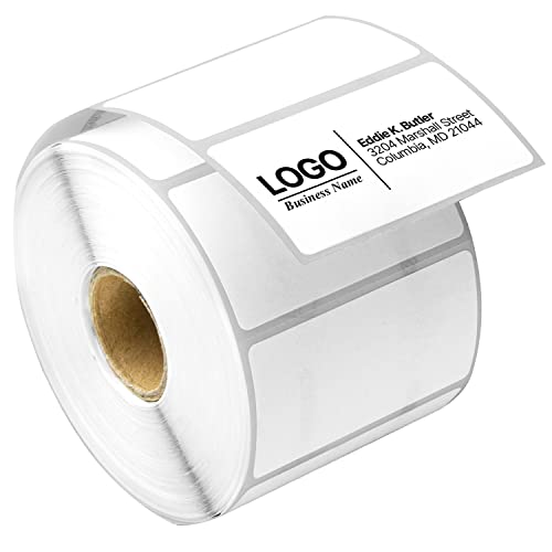 2.25" X 1.25" Direct Thermal Label - Compatible With Rollo Label Printer & Zebra Desktop Printers – 1” Core, Upc Barcode Shipping Address Sku Label, Adhesive & Perforated - 1 Roll, 1000/Roll #TOP13