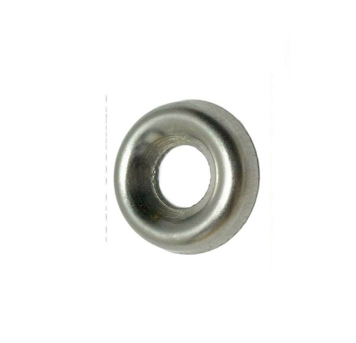 Pr-Mch Package of 1000, 8 Stainless Steel Metal Cup Washer Finishing Countersunk Set Kit #DR-D4365D
