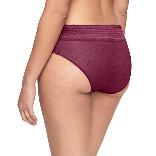 Image of Warner's Women's No Pinching No Problems Dig-free Comfort Waist With Lace Microfiber Hipster 5609j, Retired Colors