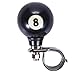Bashineng Suicide Knob 8 Ball Steering Wheel Spinner Round Turning Driving Power Handle Universal Fit Most Vehicles Cars Trucks Tractors Mowers Forklifts Boat Golf Carts (Black)