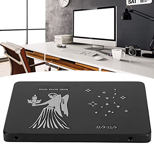 SATA SSD für Laptop PC, Automatische Erkennung, Intelligente Fehlerkorrektur, 2,5 Zoll Metallfestplatte Zum Speichern von Daten, Festplatte für OS X/Linux/Windows XP/Win/7/8/10(8GB) – Bild 5
