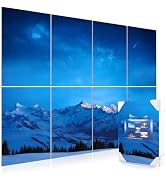 Mollywell Art Acoustic Panels, 48x32x0.4 Inch, Sound Proofing, Wall Decoration, Suitable for Natu...