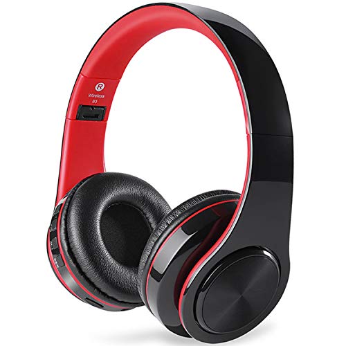 Huifen Bluetooth 5.0 Headphones Over Ear,Active Noise Canceling Earphone with Mic TF Card