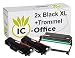 Produktbild IC-Office XXL 2 Toner ersetzt Samsung MLT-D116L D116L 116L MLTD116L 3.000 Seiten + Trommel Drum Samsung MLT-R116L R116L MLTR116L 9.000 Seiten für Samsung Drucker schwarz