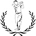 Mens Golf Plaques, Personalized Golf Trophy Plaque Award, Great Custom Engraved Golfer Awards