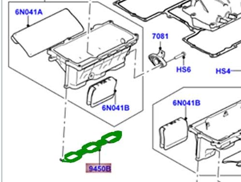 Miniatura 3 de Juego de juntas de colector de admisión LAND ROVER auténtico Range Rover 2013 en LR4 Range Rover Sport 2014 OEM LR041681