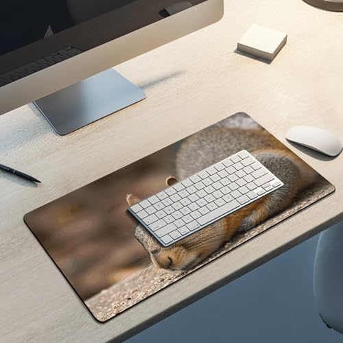 Mouse Pad grande blanco con base antideslizante miniatura 5