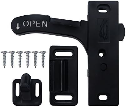 Camp'N - RV Screen Door Latch - Handle (Left Hand) for RV, Trailer, Camper, Motor Home, Cargo Trailer - OEM Replacement (LH)