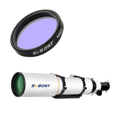 SVBONY SV503 Refractor Telescope, 102mm F7 Extra Low Dispersion Achromatic Refractor OTA&1.25 inches Planetary Filter