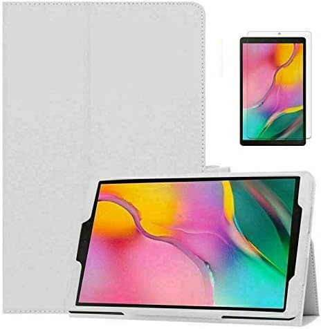Leather Flip Cover Stand Plain Folio Case for Apple iPad Air 1 2 5th 6th Gen 9.7 (For Apple iPad (5th Generation), White)