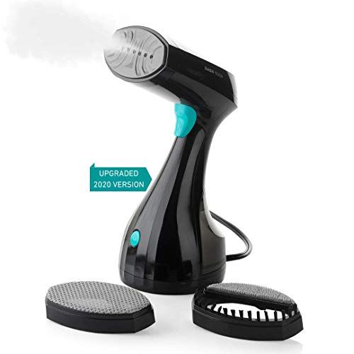 Reliable Dash 150GHB Portable Garment Steamer - Handheld Steamer with Fabric Brush, Light Weight Travel Steamer with Continuous Steam and Auto Shut-off, Remove Wrinkles from Dress, Shirt, Pants & More