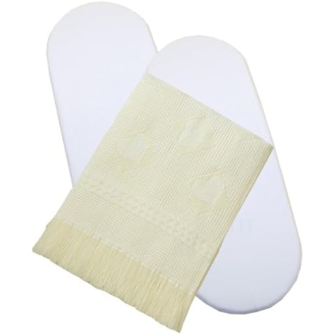 BabyPrem Moses Basket Bedding Set - 2 Fitted Sheets 74 x 28cm & Blanket CREAM Cover