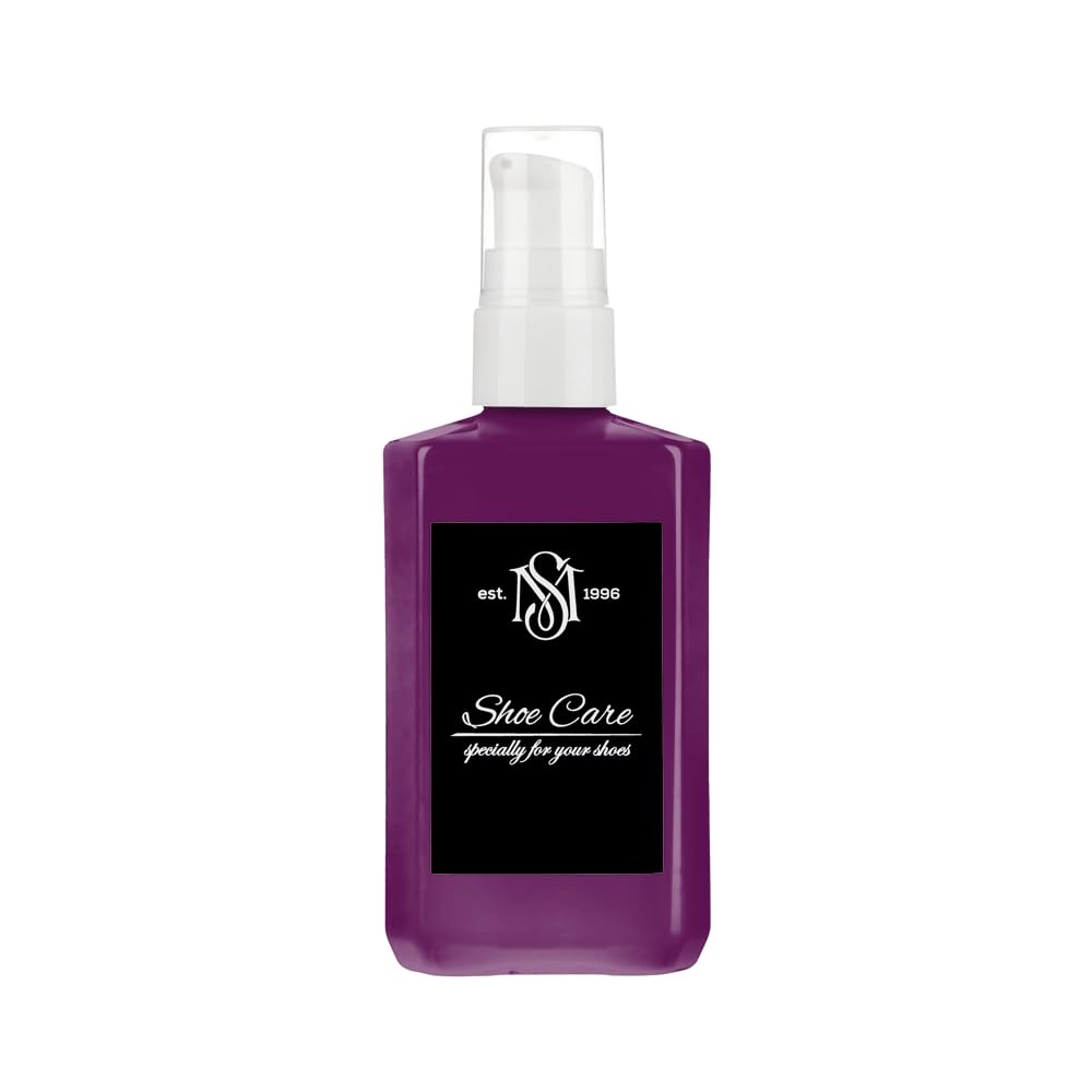 Balsam do skóry - NCS S 5040-R40B Najciemniejsza Magenta - Zmiękczająca odżywka i renowator koloru do galanterii skórzanej marki MAVI STEP - 100 ml / 3.40 fl oz