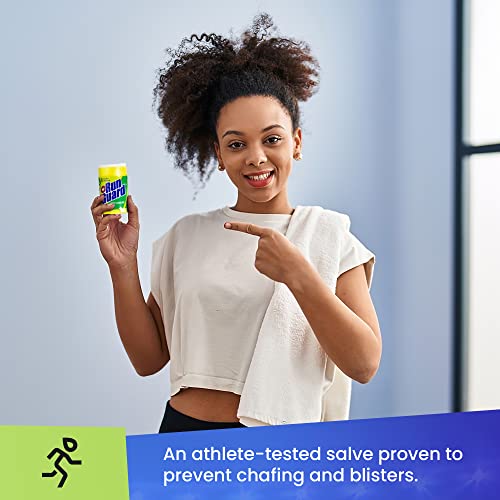 Runguard Anti-Chafing Stick (One Pack Only) - Made With 100% Plant-Based Ingredients Plus Beeswax. Works For All Distance Runners From 5K Walks/Runs To 100 Mile Ultra Marathons 1.4Oz #TOP2
