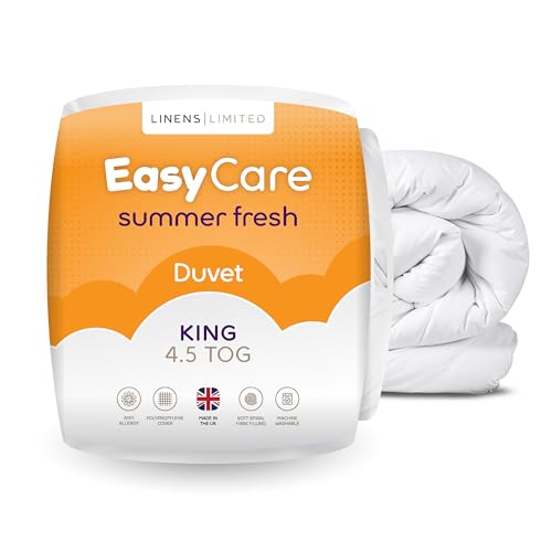 Linens Limited Value - Edredón tamaño King de poliéster y Polipropileno (4.5 TOG)